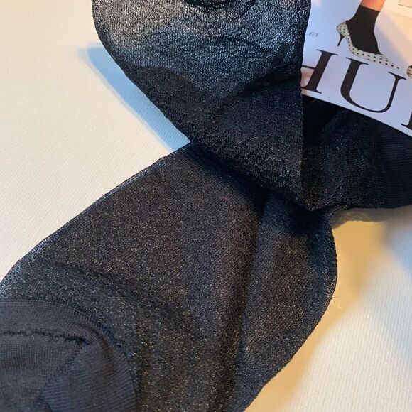 Hue socks black metallic one size - Picture 3 of 3